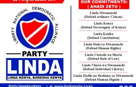 LINDA PARTY — MEMBERSHIP REGISTRATION DRIVE